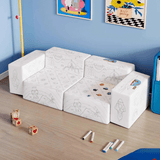 MeitingHome Doodle Play Sofa – Customizable Coloring Couch for Kids - StoolTopia