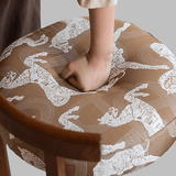 Mid - Century Designer Upholstered Bedroom Makeup Chair - StoolTopia