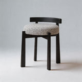 Mid - Century Designer Upholstered Bedroom Makeup Chair - StoolTopia