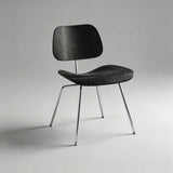 Mid - Century Modern Bentwood Dining Chair with Chrome Legs for Sleek Sophistication - StoolTopia