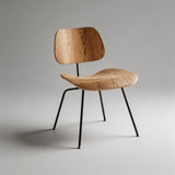 Mid - Century Modern Bentwood Dining Chair with Chrome Legs for Sleek Sophistication - StoolTopia