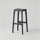 Minimalist Solid Wood Bar Stool for Modern Interiors - StoolTopia