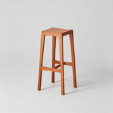 Minimalist Solid Wood Bar Stool for Modern Interiors - StoolTopia