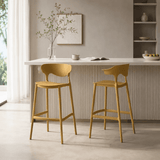 Modern Bar Stool - Sleek and Stylish Eco-Friendly PP Plastic - StoolTopia