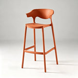 Modern Bar Stool - Sleek and Stylish Eco-Friendly PP Plastic - StoolTopia