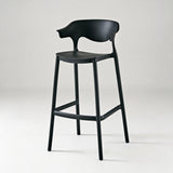 Modern Bar Stool - Sleek and Stylish Eco-Friendly PP Plastic - StoolTopia