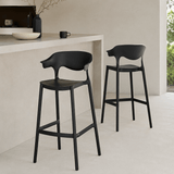 Modern Bar Stool - Sleek and Stylish Eco-Friendly PP Plastic - StoolTopia