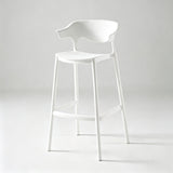 Modern Bar Stool - Sleek and Stylish Eco-Friendly PP Plastic - StoolTopia