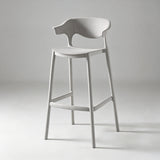 Modern Bar Stool - Sleek and Stylish Eco-Friendly PP Plastic - StoolTopia