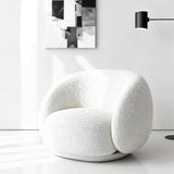 Modern Bouclé Lounge Chair - StoolTopia