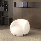 Modern Bouclé Lounge Chair - StoolTopia