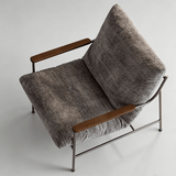 Modern Chenille Lounge Chair – Premium Comfort - StoolTopia