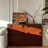 Modern Cube Wooden Drawer Cabinet - StoolTopia