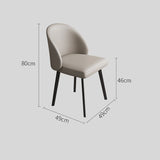 Modern Elegance Luxurious Dining Chair with Sleek Black Legs for Contemporary Spaces - StoolTopia