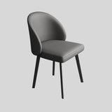 Modern Elegance Luxurious Dining Chair with Sleek Black Legs for Contemporary Spaces - StoolTopia