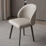 Modern Elegance Luxurious Dining Chair with Sleek Black Legs for Contemporary Spaces - StoolTopia