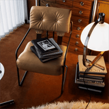 Modern Executive Office Chair - High - Resilience Foam with Stainless Steel Frame - StoolTopia