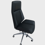 Modern Executive Swivel Office Chair with High Backrest - StoolTopia