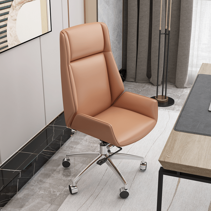 Executive Swivel Office Chair – High Backrest, Adjustable Height & 360 ...