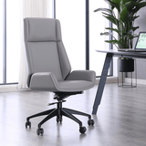 Modern Executive Swivel Office Chair with High Backrest - StoolTopia