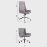 Modern Executive Swivel Office Chair with High Backrest - StoolTopia