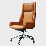 Modern Executive Swivel Office Chair with High Backrest - StoolTopia