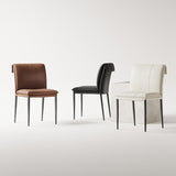 Modern Faux Leather Dining Chair - Stylish and Comfortable Seating Solution - StoolTopia