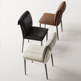 Modern Faux Leather Dining Chair - Stylish and Comfortable Seating Solution - StoolTopia