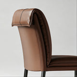 Modern Faux Leather Dining Chair - Stylish and Comfortable Seating Solution - StoolTopia