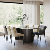 Modern Faux Leather Dining Chair - Stylish and Comfortable Seating Solution - StoolTopia