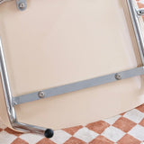 Modern Glossy Acrylic Armchair – Minimalist Dining & Café Chair with Chrome Frame - StoolTopia