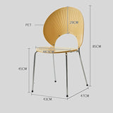 Modern Green Shell Chair - A Statement of Contemporary Design - StoolTopia