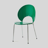 Modern Green Shell Chair - A Statement of Contemporary Design - StoolTopia
