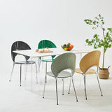 Modern Green Shell Chair - A Statement of Contemporary Design - StoolTopia