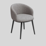 Modern Grey Leather Armchair - Sleek Design and Ultimate Comfort - StoolTopia