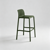 Modern Hollow-Back PP Bar Stool – Ergonomic High Chair with Breathable Raindrop Design, Multi-Colour Options for Bars, Cafés & Home Kitchen Islands - StoolTopia
