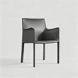 Modern Leather Armchair Dinning Chair - StoolTopia