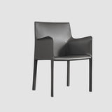 Modern Leather Armchair Dinning Chair - StoolTopia