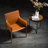 Modern Leather Armchair Dinning Chair - StoolTopia