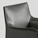 Modern Leather Armchair Dinning Chair - StoolTopia