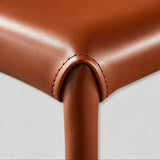 Modern Leather Dining Chair — Sleek & Elegant Design - StoolTopia
