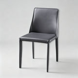 Modern Leather Dining Chair — Sleek & Elegant Design - StoolTopia