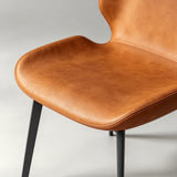 Modern Leather Dining Chair with Ergonomic Design - Perfect for Any Space - StoolTopia