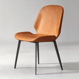 Modern Leather Dining Chair with Ergonomic Design - Perfect for Any Space - StoolTopia