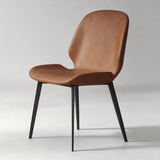 Modern Leather Dining Chair with Ergonomic Design - Perfect for Any Space - StoolTopia