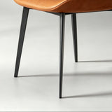 Modern Leather Dining Chair with Ergonomic Design - Perfect for Any Space - StoolTopia