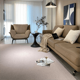 Modern Lounge Chair with Saddle Leather Base & Carbon Steel Legs - StoolTopia