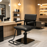 Modern Luxury Salon Chair – Adjustable Swivel Barber Chair - StoolTopia