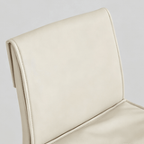 Modern Minimalist Counter & Bar Stool – Carbon Steel Frame, Microfiber Leather Upholstery, 65/75 cm Seat Height - StoolTopia