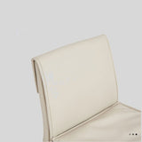 Modern Minimalist Counter & Bar Stool – Carbon Steel Frame, Microfiber Leather Upholstery, 65/75 cm Seat Height - StoolTopia